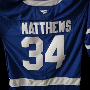 Auston Matthews #34 Toronto Maple Leafs Fanatics Authentic Pro Jersey Size 54